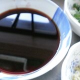 湯豆腐のつけ醤油